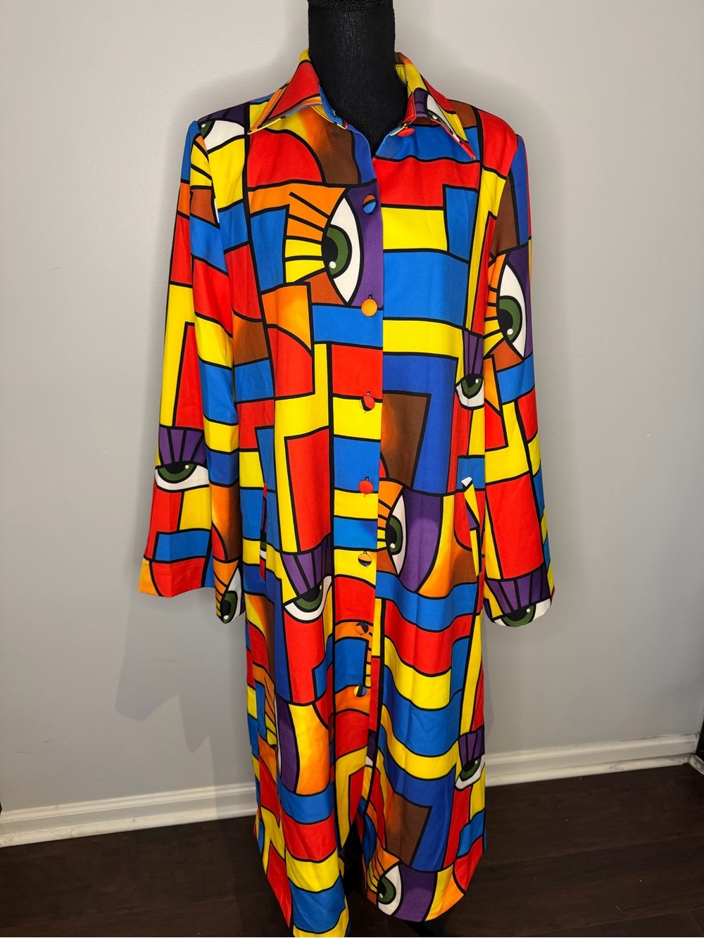 AKIRA All Eyes On Me Trench Coat - Size Medium - Picture 2 of 11
